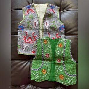 Colorful Embroidered Aladdin Kids Vest